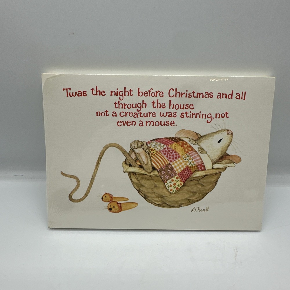Current Inc. VTG Twas The Night Before Christmas‎ Postcards. Holiday Snooze 20